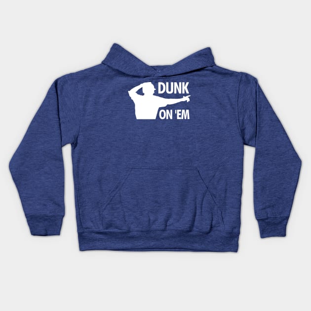 Dunk On 'Em Kids Hoodie by Niemand